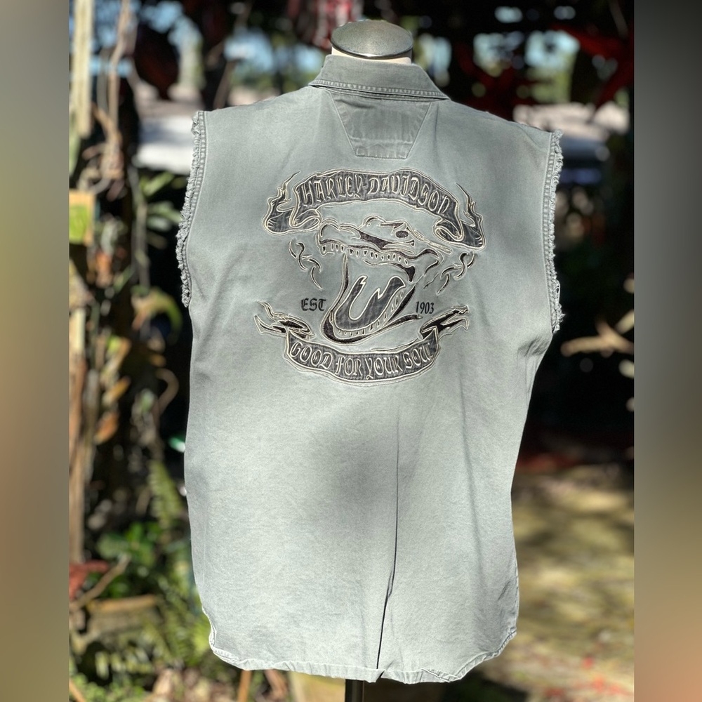 Harley Davidson Military Vest